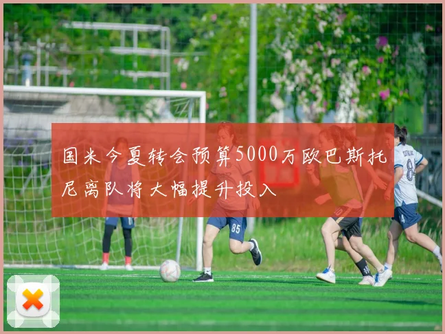 国米今夏转会预算5000万欧巴斯托尼离队将大幅提升投入
